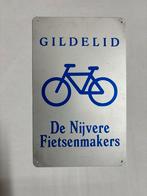 Reclamebord gildelid de nijvere fietsenmaker, Ophalen of Verzenden, Zo goed als nieuw