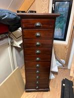Antieke ladekast, Huis en Inrichting, Kasten | Ladekasten, Gebruikt, 50 tot 100 cm, 3 of 4 laden, Minder dan 100 cm
