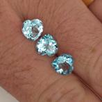 Blauwe Topaas Hartjes 6.34 karaat - Edelstenen, Ophalen of Verzenden, Nieuw