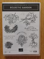 Stampin' Up! stempelset Eclectic Garden, Hobby en Vrije tijd, Stempelen, Ophalen of Verzenden, Zo goed als nieuw, Clearstamp