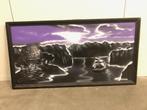 Schilderij, Gebruikt, 125 cm of meer, Ophalen of Verzenden, Schilderij