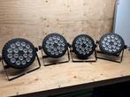 LED PAR 18x18W RGBWAUV, Ophalen of Verzenden, Zo goed als nieuw, Licht