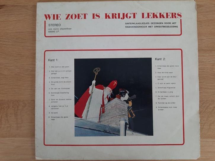 Promo Lp van kwatta chocolade met sinterkaasliedjes, Cd's en Dvd's, Vinyl | Kinderen en Jeugd, Ophalen of Verzenden