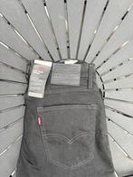Levi’s 512 Slim Taper Jeans - Maat W30 L34, Zwart, Overige jeansmaten, Nieuw, Ophalen of Verzenden