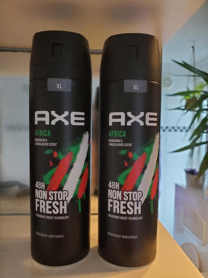 Axe Africa Bodyspray XL, Sieraden, Tassen en Uiterlijk, Uiterlijk | Lichaamsverzorging, Nieuw, Overige typen, Ophalen of Verzenden