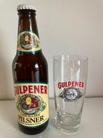 Nieuw Gulpener Bier met Glas 1992, Verzamelen, Biermerken, Nieuw, Flesje(s), Ophalen of Verzenden, Gulpener