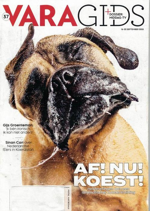 Hans Teeuwen in "VARA Gids" - 16 t/m 22 september 2023., Boeken, Tijdschriften en Kranten, Zo goed als nieuw, Ophalen of Verzenden