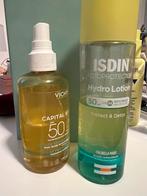 Vichy & ISDIN sunscreens SPF 50 (halfused), Sieraden, Tassen en Uiterlijk, Uiterlijk | Gezichtsverzorging, Ophalen of Verzenden