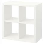 IKEA Kallax kast wit met 4 deurtjes - oude serie, Ophalen, Gebruikt, 50 tot 100 cm, Minder dan 100 cm