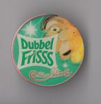 De Efteling Dubbelfris ronde pin, Verzamelen, Gebruikt, Niet vindbaar, Niet vindbaar, Speldje of Pin