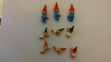 David de kabouter baby jongen pvc figuren poppetjes beschikbaar voor biedingen