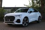 Audi Q3 Sportback 45 TFSI e 3x S-Line | Panoramadak | Sfeerv, Auto's, Zwart, 150 pk, Wit, Origineel Nederlands