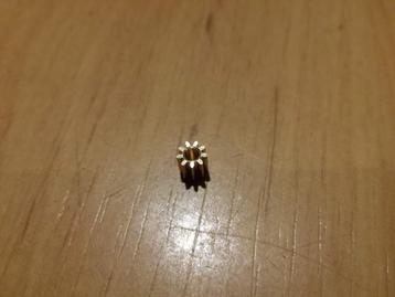 Tandwiel duplo trein 9 tands messing, hoogte 5mm beschikbaar voor biedingen