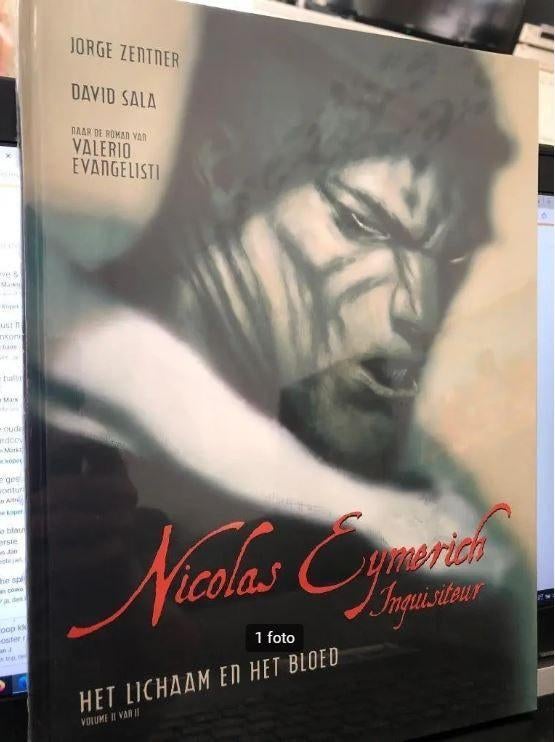 het lichaam en het bloed inquisiteur hardcover k4, Eén stripboek, Ophalen of Verzenden, Zo goed als nieuw