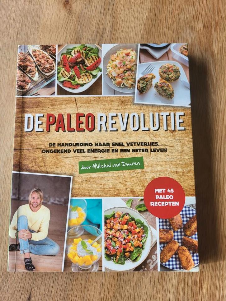 De Paleo Revolutie - Happy Healthy, Boeken, Kookboeken, Zo goed als nieuw, Hoofdgerechten, Overige typen, Overige gebieden, Gezond koken