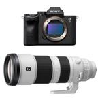 Sony Alpha A7 IV + FE 200-600mm f/5.6-6.3 G OSS, Ophalen, Nieuw, Sony, Geen optische zoom