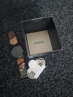 Fossil Gen 6 Horloge - Camouflage Band, Sieraden, Tassen en Uiterlijk, Smartwatches, Zwart, Fossil, Ophalen of Verzenden, Zo goed als nieuw