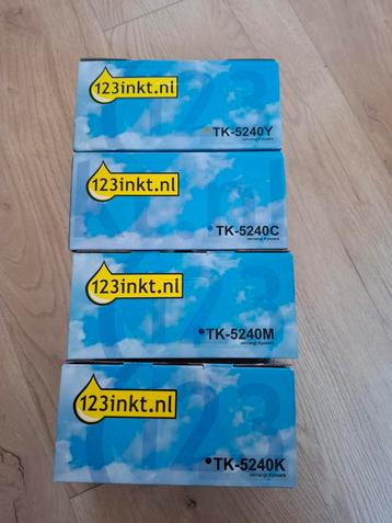 Kyocera toners zwart geel rood en blauw beschikbaar voor biedingen