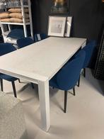 Tafel wit, Ophalen, Gebruikt, 50 tot 100 cm, Vijf personen of meer