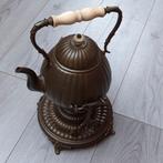 Mooie, antieke koperen kantel-ketel, bouilloire, Ophalen