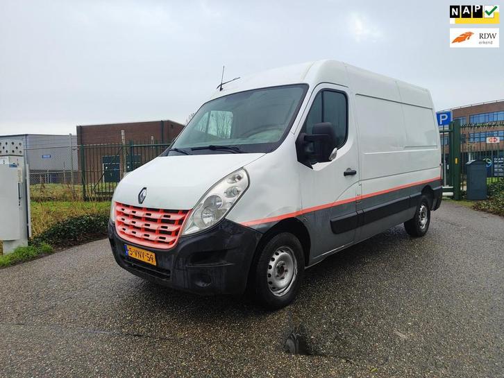 Renault Master T35 2.3 dCi L2H2 Airco! Export!, Auto's, Bestelauto's, Bedrijf, Te koop, ABS, Airbags, Airconditioning, Boordcomputer