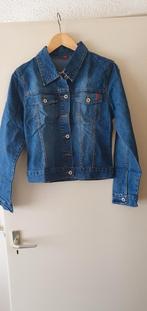 OSCAR B BLAUW SPIJKERJASJE STRETCH MAAT M, Kleding | Dames, Maat 38/40 (M), Oscar B., Blauw, Nieuw