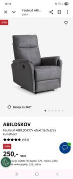 Elektrische fauteuil, Ophalen, Overige materialen, Eenpersoons, Zo goed als nieuw