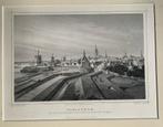 Gravure, Gorinchem van den korenmolen beoosten de Dalempoort, Antiek en Kunst, Ophalen of Verzenden