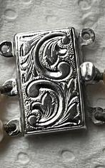 Antieke zilveren sieraden slot, Sieraden, Tassen en Uiterlijk, Antieke sieraden, Ophalen of Verzenden, Zilver, Ketting