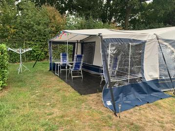 Ten Cate voortent luifel maat 15 met zijwanden beschikbaar voor biedingen