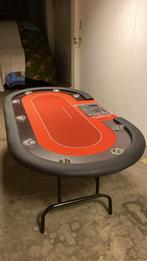 Pokertafel Cashgame Rood (2e Kans), Hobby en Vrije tijd, Gezelschapsspellen | Kaartspellen, Vijf spelers of meer, Ophalen, Gebruikt