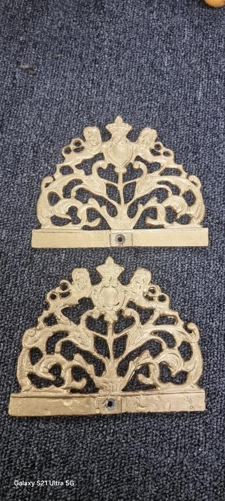 Friese stoelklok bellood set antiek, Ophalen of Verzenden