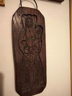 koekplank speculaasplank 18e eeuw 1751 antiek eiken, Verzenden