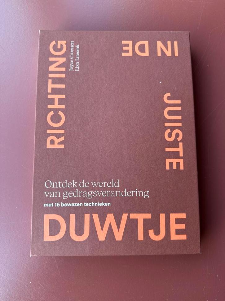 Joyce Croonen - Duwtje, Boeken, Psychologie, Zo goed als nieuw, Ophalen of Verzenden