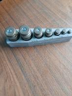 Koperen gewichtjes set 5-200 gram, Ophalen of Verzenden