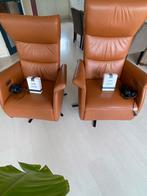 Velderhof stoelen (dames en heren model), Ophalen, Zo goed als nieuw, Leer