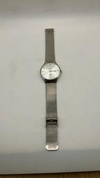 WWOOR herenhorloge, staal, Japans movement., Ophalen of Verzenden, Zo goed als nieuw, Staal, Overige merken