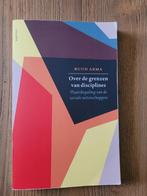 Studieboek Over de grenzen van disciplines, Ophalen of Verzenden, Gelezen, Ruud Abma, Sociale wetenschap