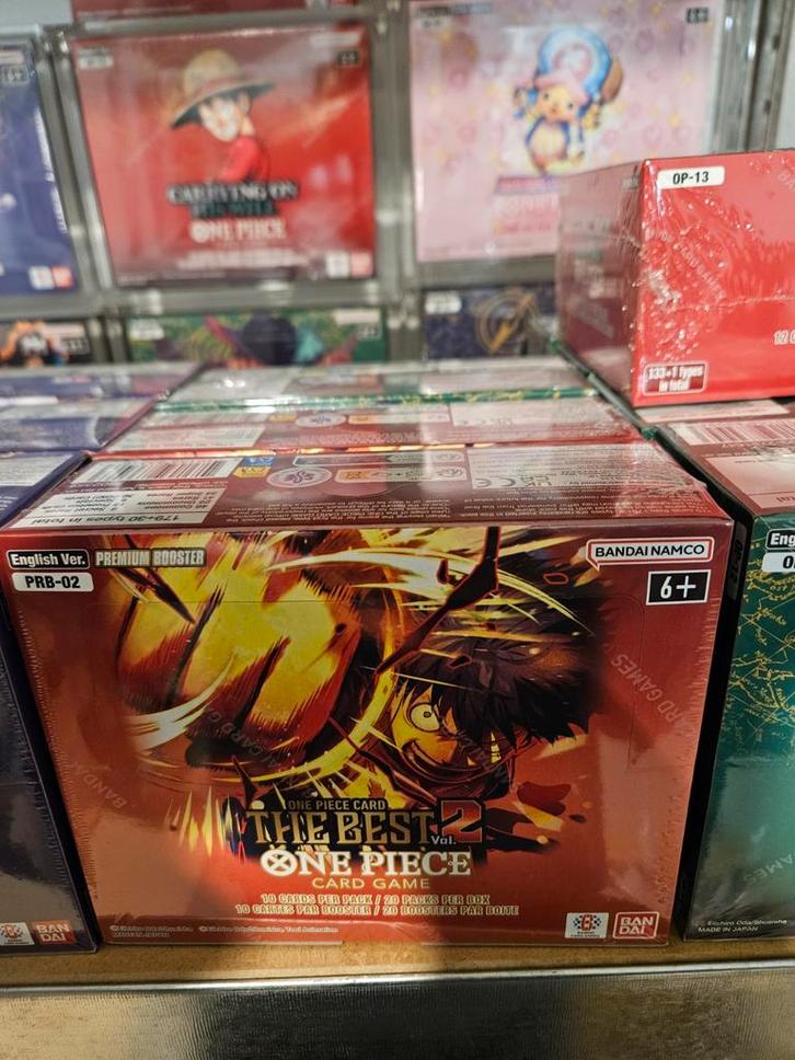 One Piece PRB02 boosterbox sealed, Hobby en Vrije tijd, Verzamelkaartspellen | Overige, Nieuw, Boosterbox, Ophalen of Verzenden