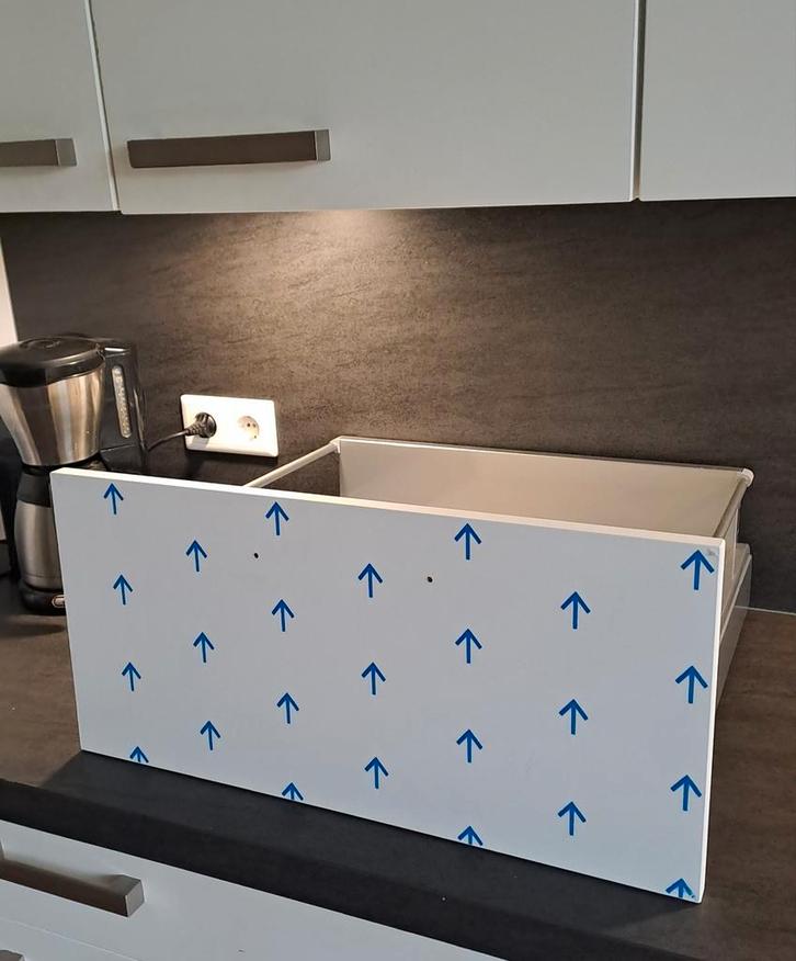 3 laden ladenblok keuken, Huis en Inrichting, Keuken | Keukenelementen, Nieuw, Minder dan 100 cm, 50 tot 100 cm, 50 tot 75 cm
