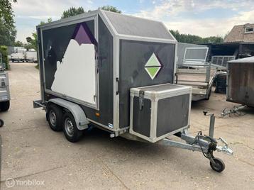 Hapert gesloten wagen 300x150x180cm, oprijklep, 2000kg, ahw beschikbaar voor biedingen
