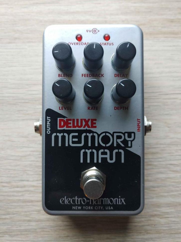 EHX Nano Deluxe Memory Man delay pedaal, Muziek en Instrumenten, Effecten, Zo goed als nieuw, Delay of Echo, Ophalen of Verzenden