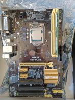 ASUS H81-PLUS Moederbord + i5-4460S + 8GB RAM, Computers en Software, Moederborden, Gebruikt, DDR3, Ophalen of Verzenden, Micro-ATX