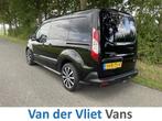 Ford Transit Connect 1.5 E6 120pk Automaat Limited 3-zits BP, Gebruikt, Euro 6, 4 cilinders, Zwart