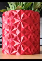 3D Geprinte Plantenbak - Modern Design, Kunststof, Rond, Nieuw, Ophalen of Verzenden
