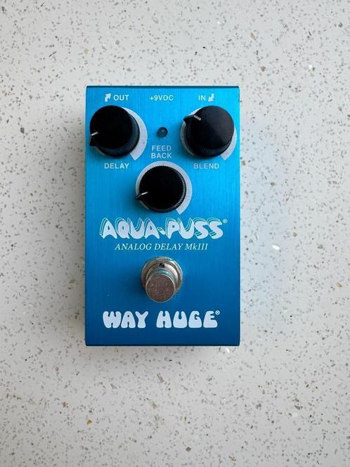 Way Huge Aqua Puss delay, Muziek en Instrumenten, Effecten, Zo goed als nieuw, Delay of Echo, Ophalen