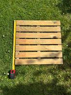 Geïmpregneerde vlonder tegels ca 25 stuks 50x50, Tuin en Terras, Ophalen, Zo goed als nieuw, Hout