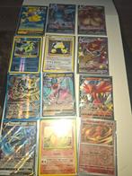 Pokémon Kaarten - Ho-Oh, Volcanion Beschadigd, Ophalen of Verzenden, Gebruikt, Losse kaart, Foil