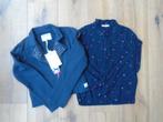 Setje van Retour donkerblauw jasje en We blauwe blouse, 140, Meisje, Nieuw, Ophalen of Verzenden, Setje