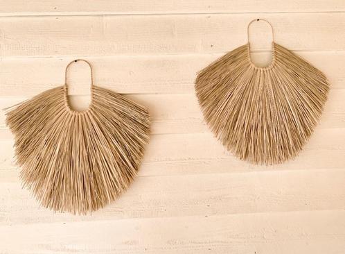 Ibiza / Bali - waaiers (wand decoratie), Huis en Inrichting, Woonaccessoires | Wanddecoraties, Nieuw, Ophalen of Verzenden